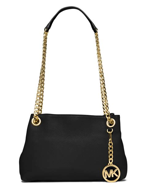 michael kors 35t6stct3l jet set chain leather bag|Michael Kors jet set leather.